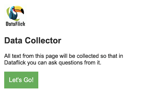 Dataflick - Data Collector screenshot 1