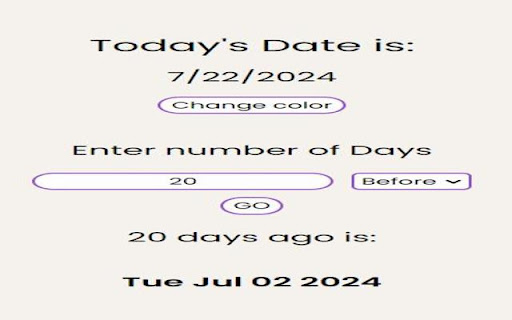 DateSearch screenshot 1