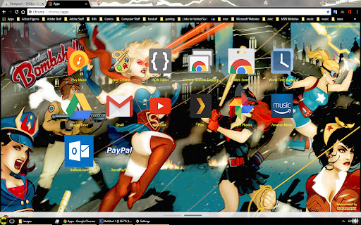 DC Comic Bombshells 1600x900 screenshot 1