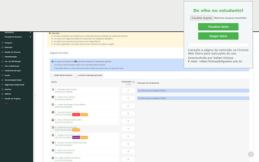 De olho no estudante! screenshot 1