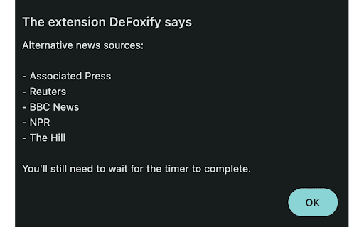 DeFoxify screenshot 1