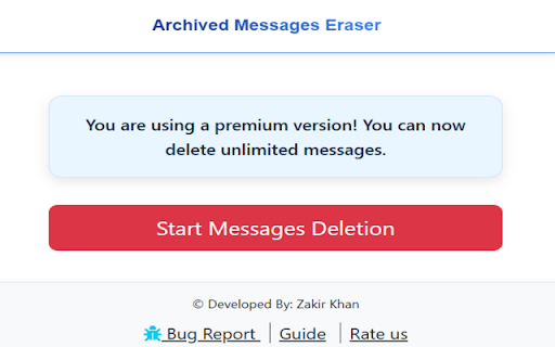 Delete All Archived Chats on Facebook 2025 screenshot 1