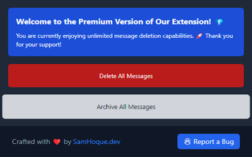 Delete Facebook Messages screenshot 1