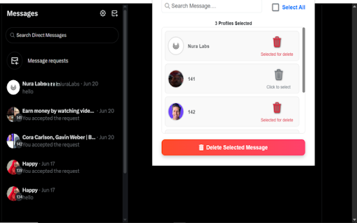 Delete X(Twitter) Messages Pro & Fast screenshot 1