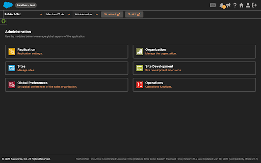 Demandware Dark screenshot 1
