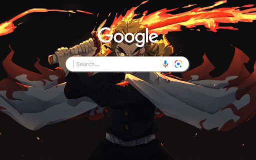 Demon Slayer Kyojuro Flame - Anime Theme screenshot 1