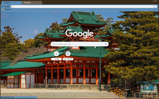 Den Heian Shrine screenshot 1