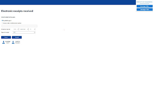 Descargador de Comprobantes SRI screenshot 1