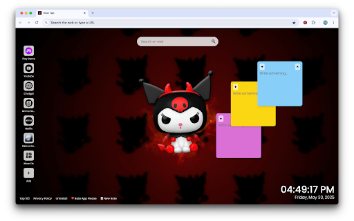 Devil Kuromi Live Wallpaper screenshot 1