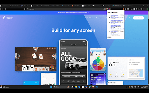 DevTrace screenshot 1
