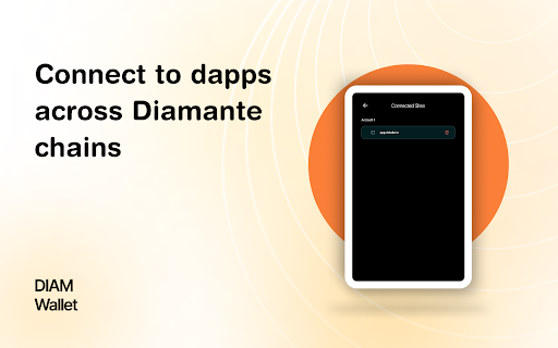 DIAM Wallet screenshot 1