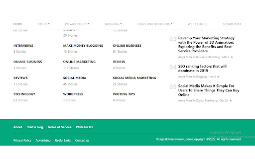 Digital Dimensions screenshot 1