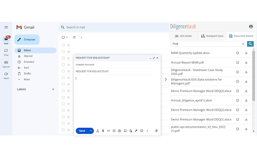 DiligenceVault - RFP Mgmt for Fund Managers screenshot 1