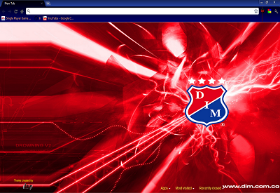 DIM DEPORTIVO INDEPENDIENTE MEDELLIN Theme screenshot 1