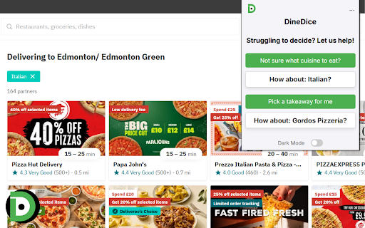 DineDice screenshot 1