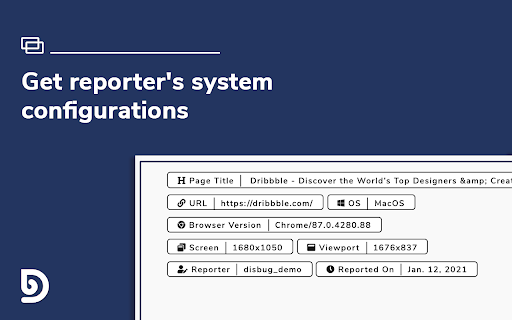 Disbug: Superior bug reporting screenshot 1