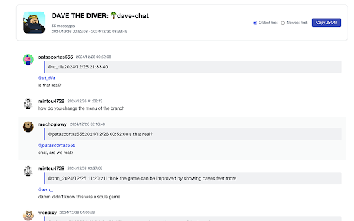 Discord Chat Exporter - Archive chats with ease screenshot 1