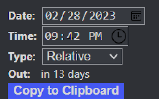 Discord Dynamic Times screenshot 1