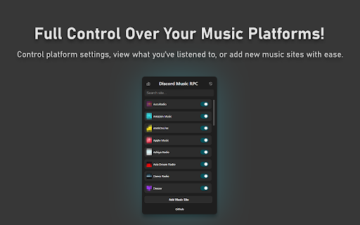 Discord Music RPC Controller screenshot 1
