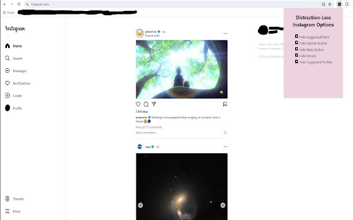 Distraction-Less IG screenshot 1