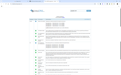 DNS Kontrol screenshot 1