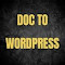 Doc to Wordpress logo