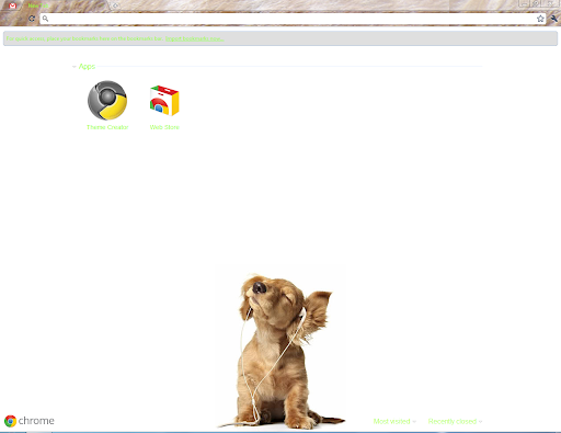 dog theme screenshot 1