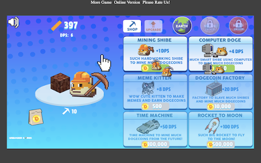 Doge Clicker Game screenshot 1
