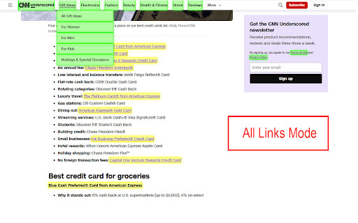 Domain Link Highlighter screenshot 1