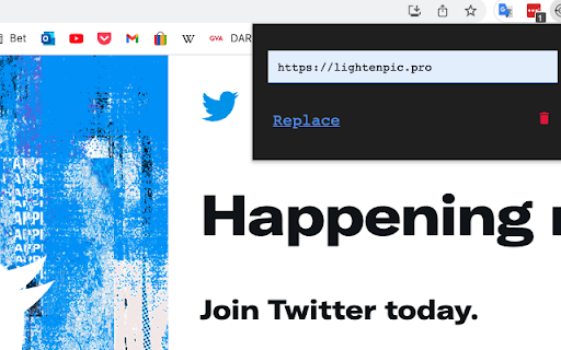 Domain replacer screenshot 1