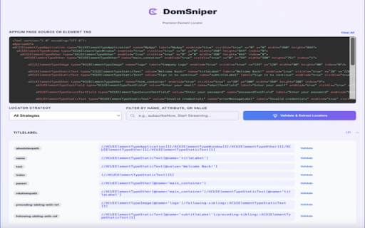 DomSniper screenshot 1