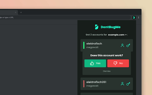 DontBugMe screenshot 1
