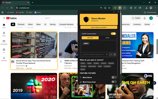 Doom Blocker screenshot 1
