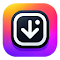 Download Instagram Reels and Stories (save to PC IG video in one click) logo
