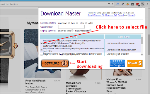 Download Master - Free Download Manager screenshot 1
