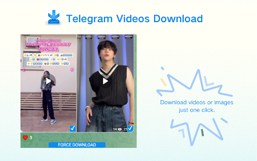 Download Telegram - TG Video Photo Download screenshot 1