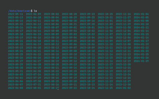 download-to-year-month-day-dir screenshot 1