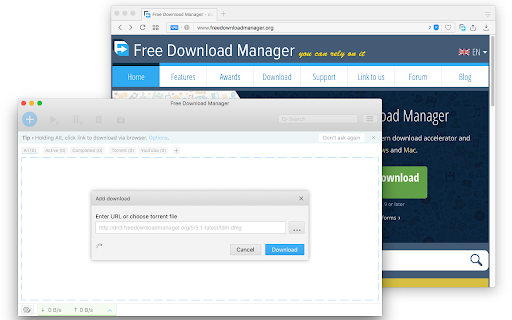 Download with Free Download Manager (FDM) screenshot 1