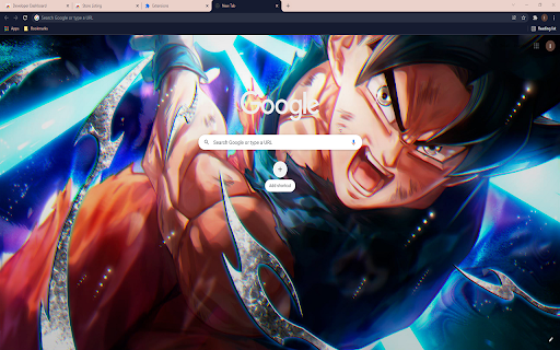 Dragon Ball Wallpaper Theme screenshot 1