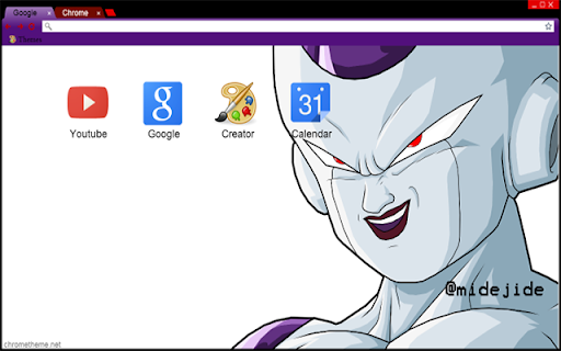 Dragon Ball Z Frieza Theme screenshot 1