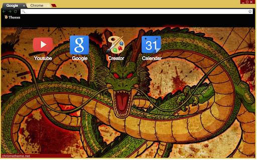 Dragon Ball Z Shenron Theme screenshot 1