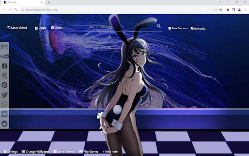 Dream of Bunny Girl Senpai Wallpaper screenshot 1