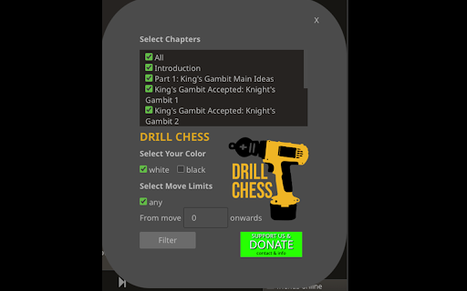 Drill Chess screenshot 1