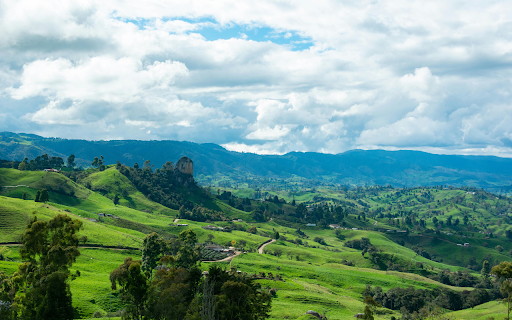 Drone Shot of a Scenic Countryside screenshot 1