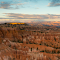 Drone Shot of Bryce Canyon National Park Sunrise Point logo