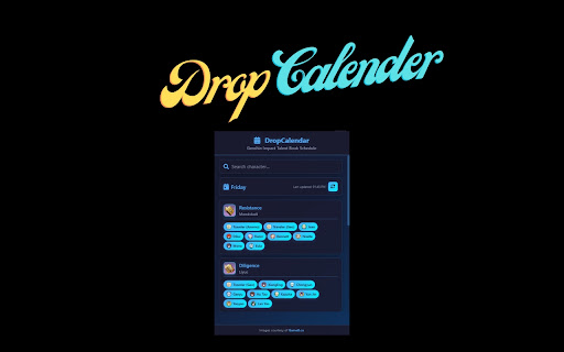 DropCalendar screenshot 1