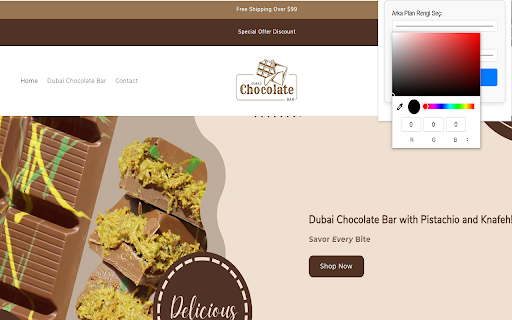 Dubai-Chocolate Bar screenshot 1