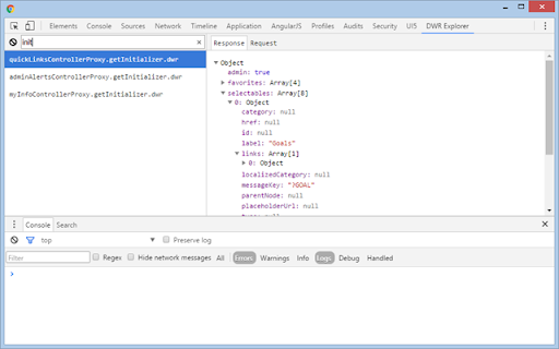 DWR Explorer screenshot 1