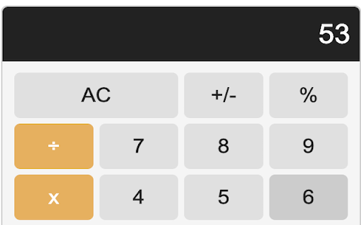 Easy Calculator screenshot 1