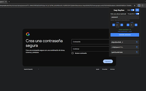 Easy KeyGen screenshot 1